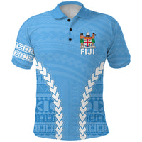 Fiji Impressive Polo Shirt 2021 Polynesian LT13 Unisex Blue - Polynesian Pride