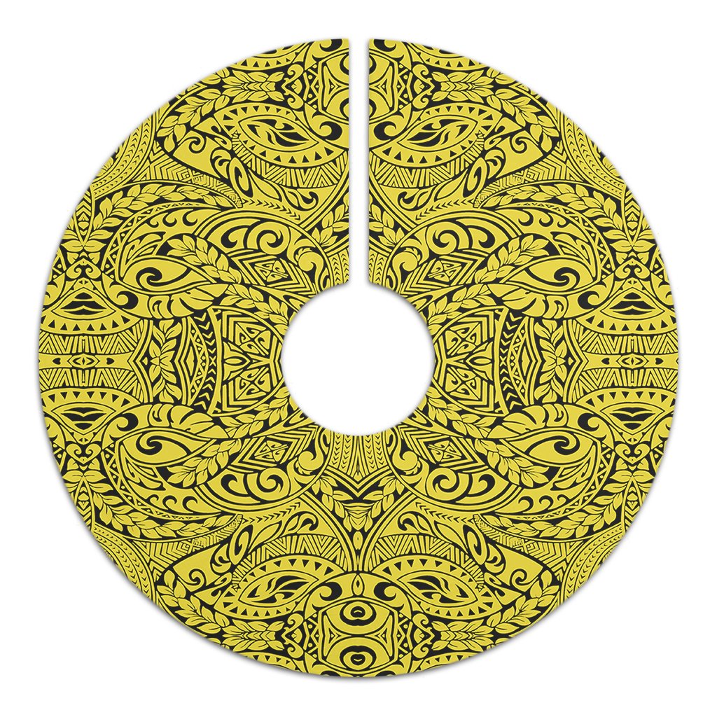 Polynesian Culture Yellow Tree Skirt - Polynesian Pride