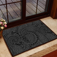 Polynesian Maori Lauhala Gray Hawaii Door Mat - Polynesian Pride