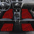 Polynesian Nation Red Hawaii Car Floor Mats Red One Size - Polynesian Pride