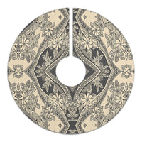 Polynesian Plumeria Mix Gray Tree Skirt - Polynesian Pride