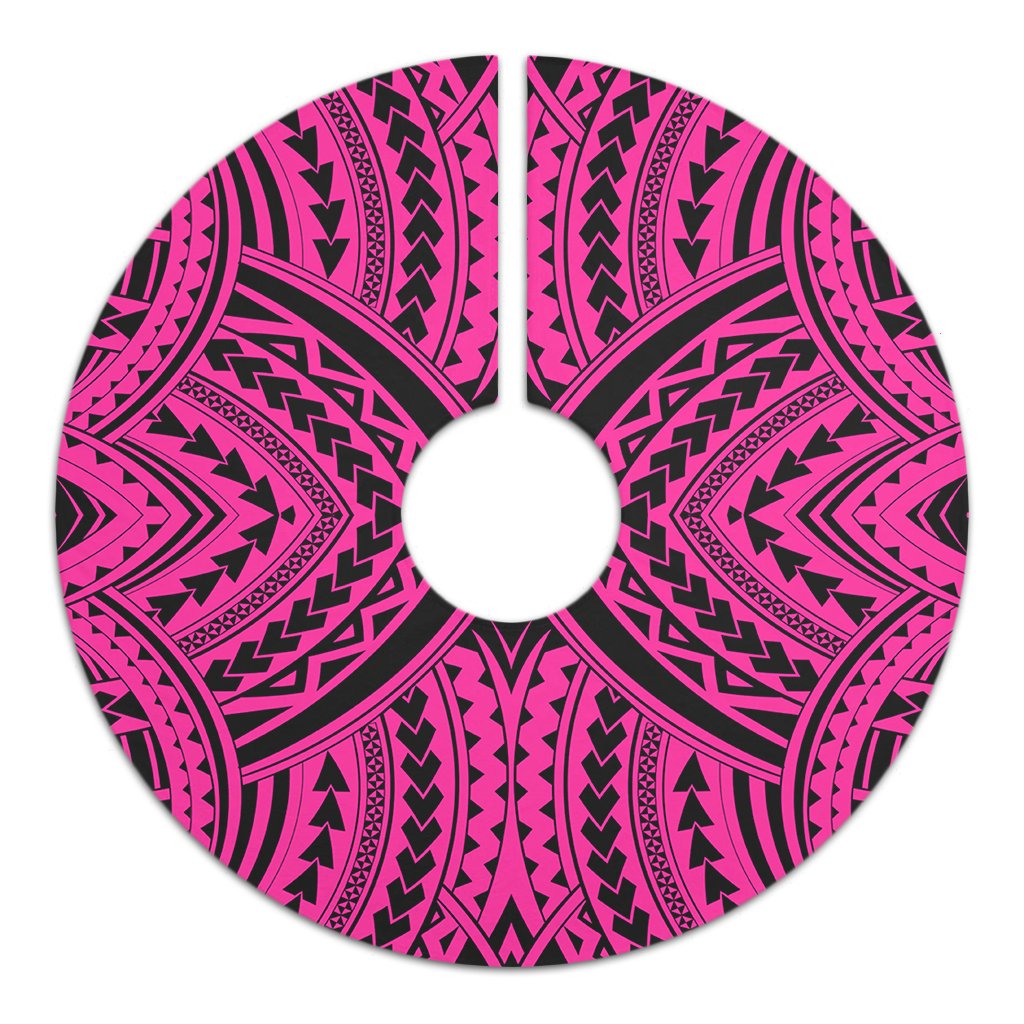 Polynesian Tradition Pink Tree Skirt - Polynesian Pride