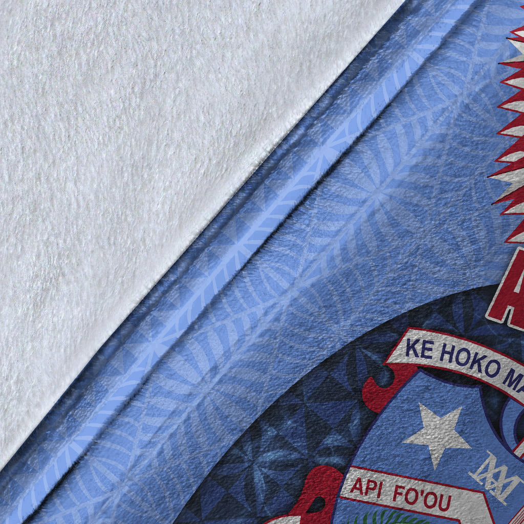 Tonga Apifo'ou College Premium Blanket Special Style LT16 - Polynesian Pride