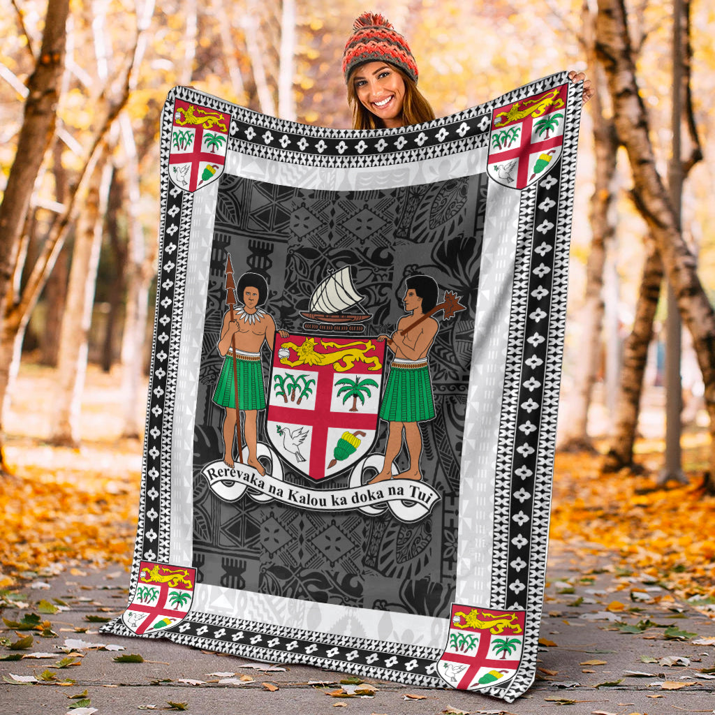 Fiji Premium Blanket White Style No.1 LT6 - Polynesian Pride