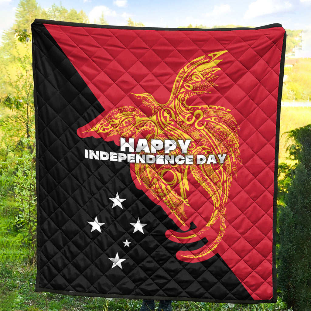Papua New Guinea Premium Quilt Independence Day Flag Style LT16 - Polynesian Pride