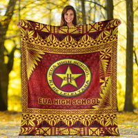 Tonga Eua High School Premium Blanket Simplified Version LT8 - Polynesian Pride