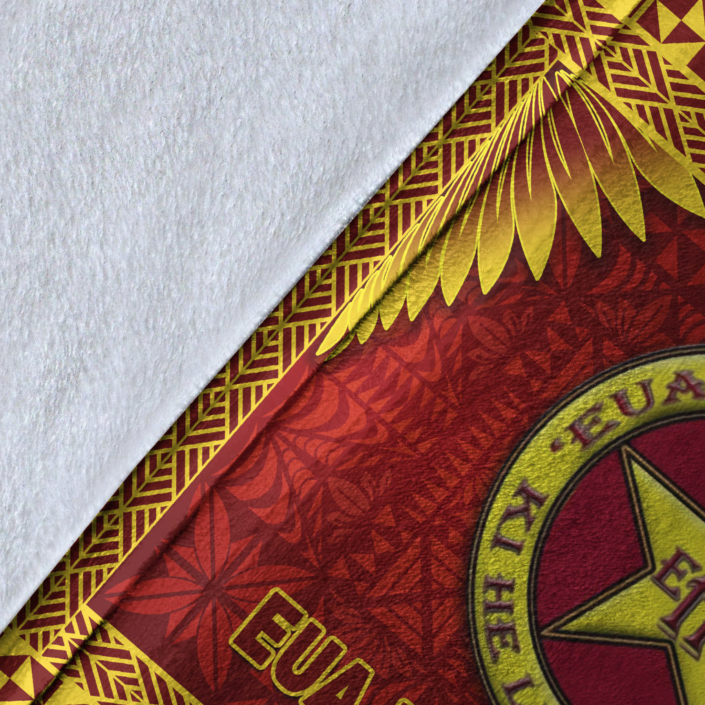 Tonga Eua High School Premium Blanket Simplified Version LT8 - Polynesian Pride