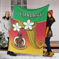 Vanuatu Novelty Premium Blanket Frangipani Tropical Spa Flower LT13 - Polynesian Pride
