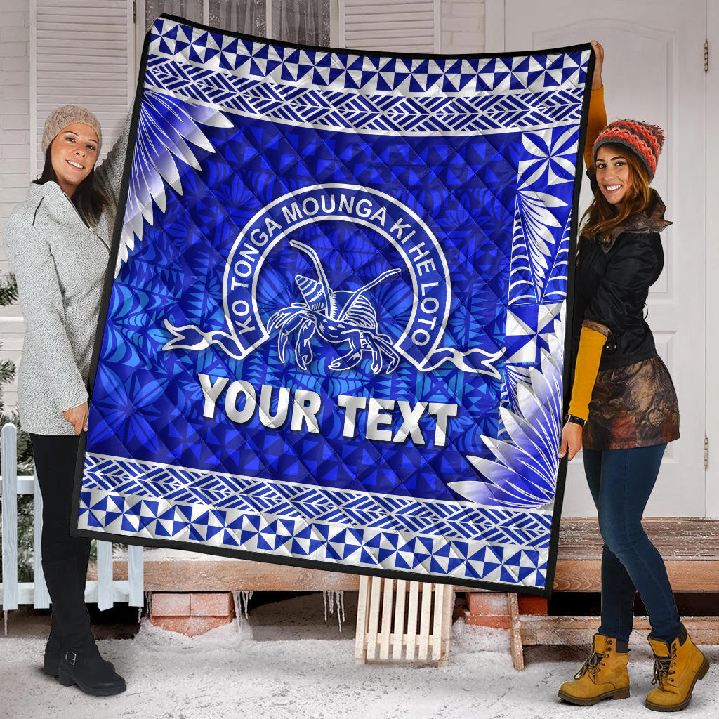 (Custom Personalised) Tonga Queen Salote College Premium Quilt Simplified Version LT8 - Polynesian Pride