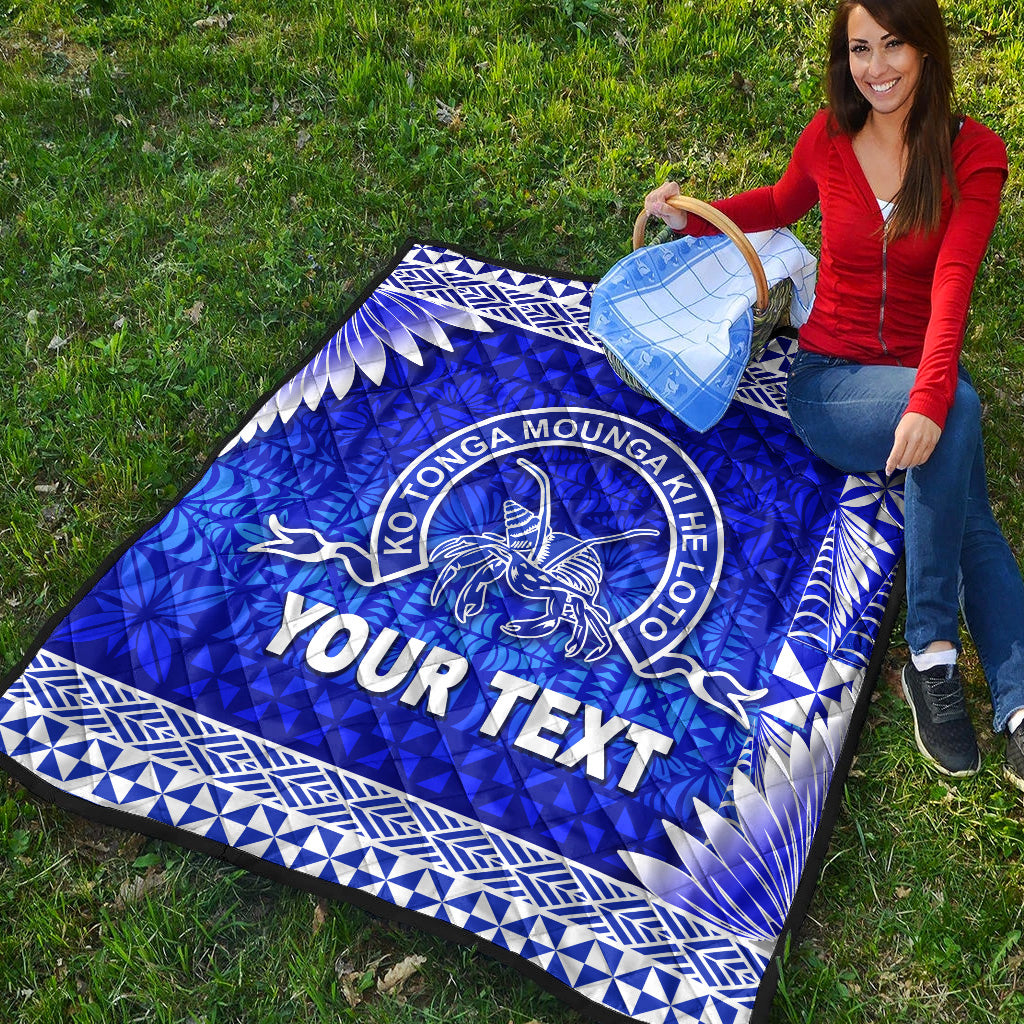 (Custom Personalised) Tonga Tupou College Toloa Old Boys Premium Quilt Simplified Version LT8 - Polynesian Pride
