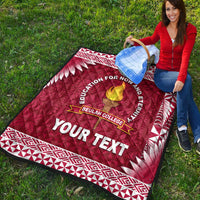(Custom Personalised) Tonga Beulah College Premium Quilt Simplified Version LT8 - Polynesian Pride