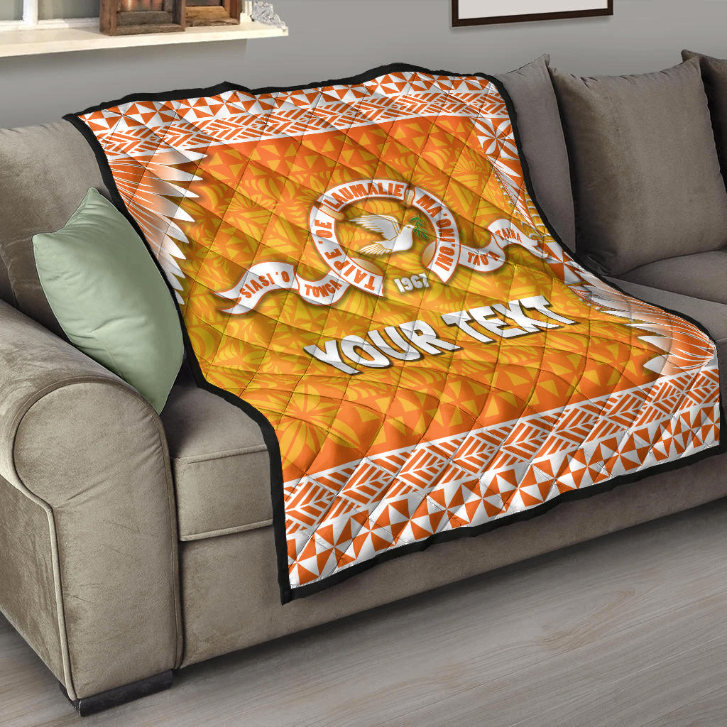 (Custom Personalised) Tonga Tailulu College Premium Quilt Simplified Version LT8 - Polynesian Pride