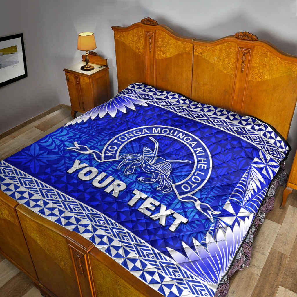 (Custom Personalised) Tonga Queen Salote College Premium Quilt Simplified Version LT8 - Polynesian Pride