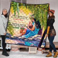 Hawaii Mother And Daughter Premium Quilt - AH - Polynesian Pride