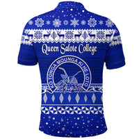 Queen Salote College Christmas Polo Shirt Simple Style LT8 - Polynesian Pride