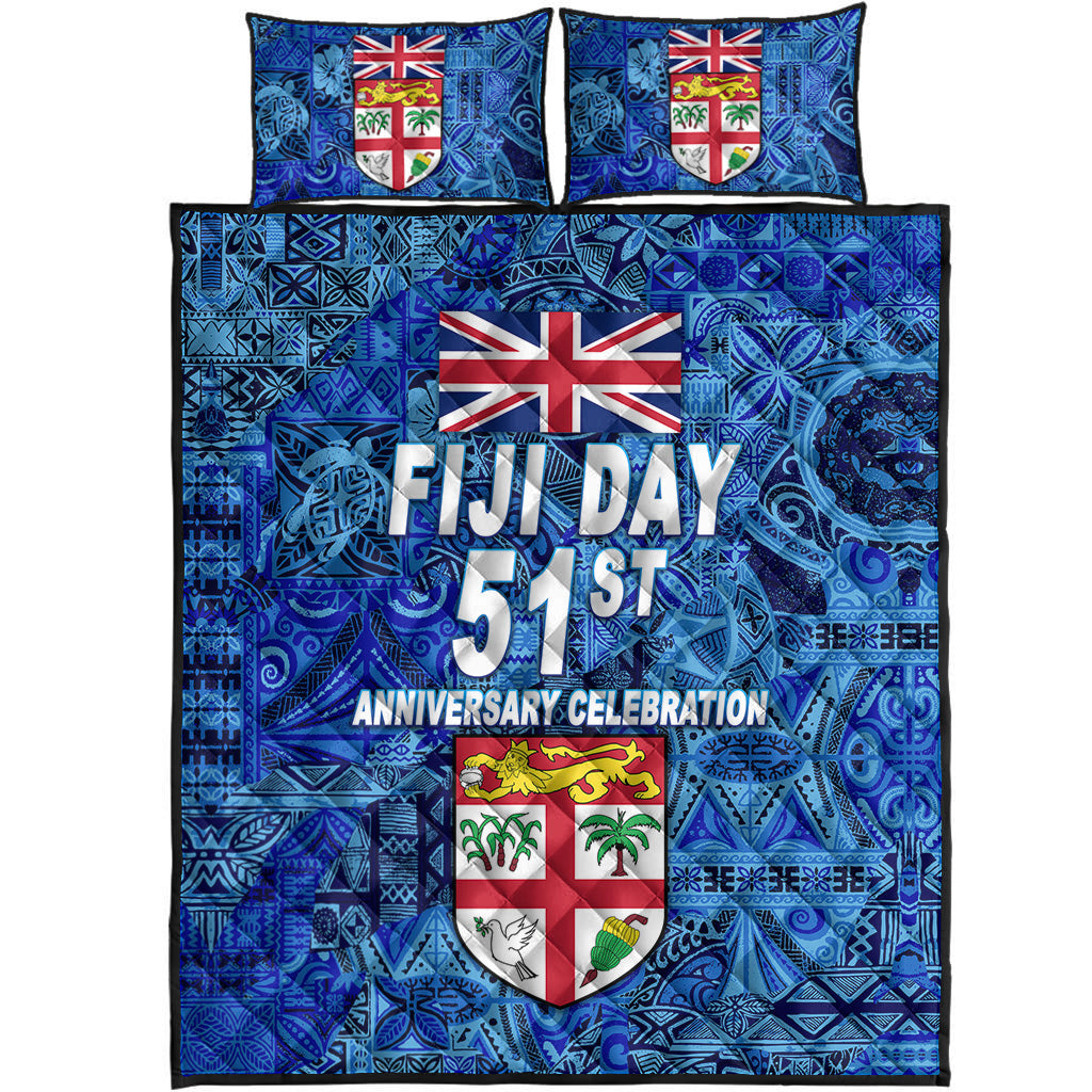 Fiji Day Quilt Bed Set Independence Anniversary Original Style LT8 - Polynesian Pride