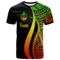 Guam T Shirt Reggae Polynesian Tentacle Tribal Pattern Unisex Reggae - Polynesian Pride