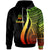 Vanuatu Hoodie Reggae Tentacle Tribal Pattern Unisex Reggae - Polynesian Pride