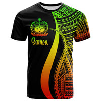 Samoa T Shirt Reggae Polynesian Tentacle Tribal Pattern Unisex Reggae - Polynesian Pride
