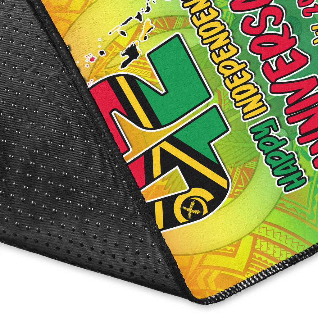 Vanuatu Independence Day Area Rug 42nd Anniversary Yumi Yumi Yumi LT13 - Polynesian Pride