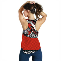 Tonga Women Tank Top Polynesian Tattoo LT6 - Polynesian Pride