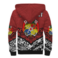 (Custom Personalised) Tonga Sherpa Hoodie Independence Anniversary Special Version 2022 LT14 - Polynesian Pride