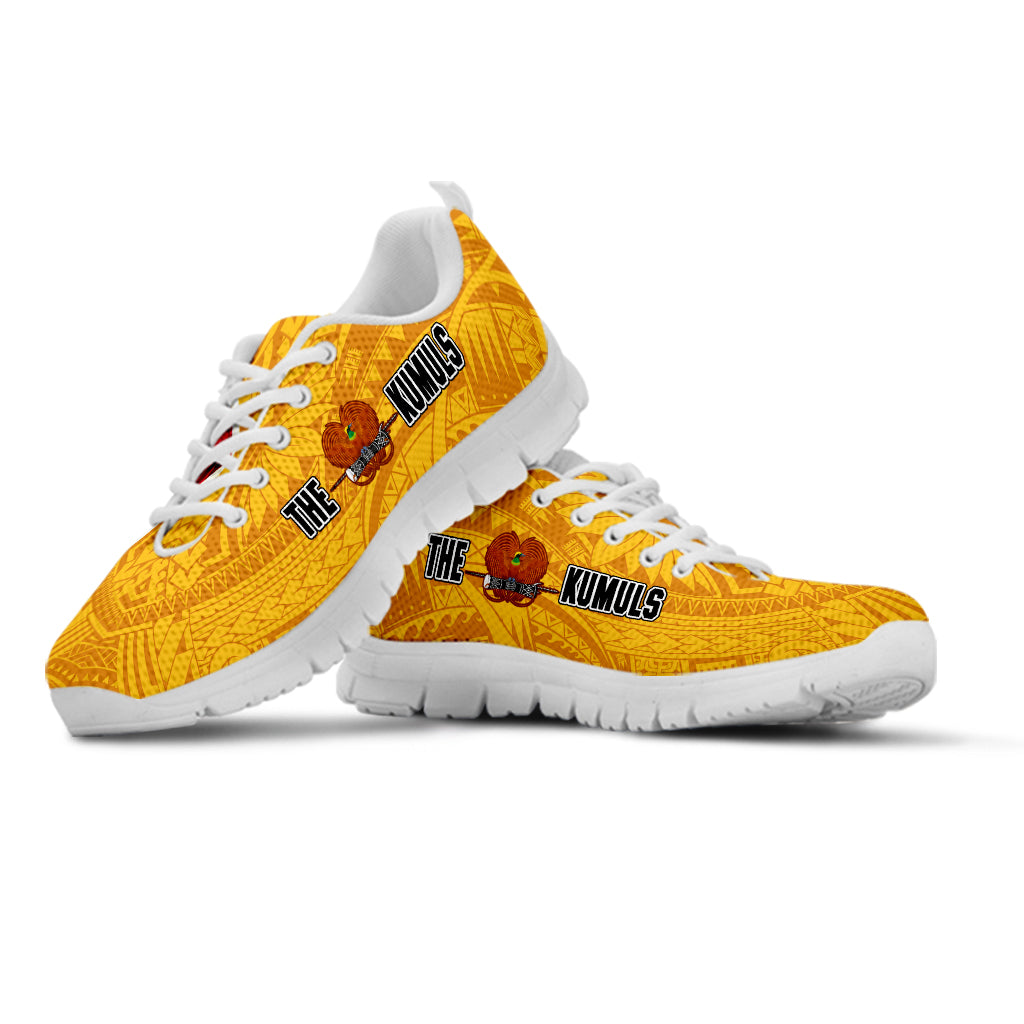 The Kumuls PNG Sneakers Papua New Guinea Polynesian Dynamic Style LT14 White - Polynesian Pride