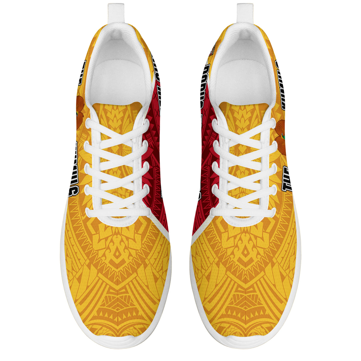 The Kumuls PNG Sporty Sneakers Papua New Guinea Polynesian Dynamic Style LT14 - Polynesian Pride