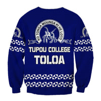 Tonga Tupou College Toloa Sweatshirt 156 Years Anniversary Tongan Ngatu LT13 - Polynesian Pride