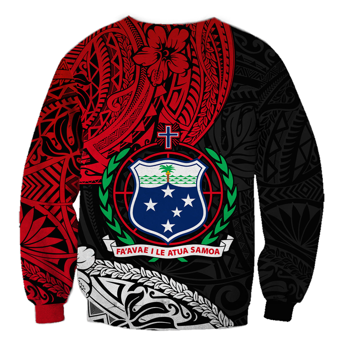 Samoa Sweatshirt Beloved Samoan Mix Polynesian Pattern LT13 - Polynesian Pride