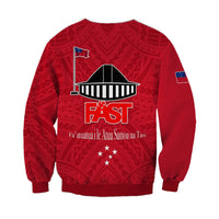 F.A.S.T Samoa Sweatshirt We Ready Polynesian Samoan LT13 - Polynesian Pride