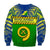 Malampa Province Sweatshirt Vanuatu Pig Tusk Polynesian Flag Style LT14 - Polynesian Pride
