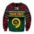 (Custom Personalised) Shefa Province Sweatshirt Vanuatu Pig Tusk Polynesian Flag Style LT14 - Polynesian Pride
