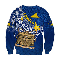 Tokelau Sweatshirt National Badge Polynesian Happy 74th Independence Anniversary LT14 - Polynesian Pride