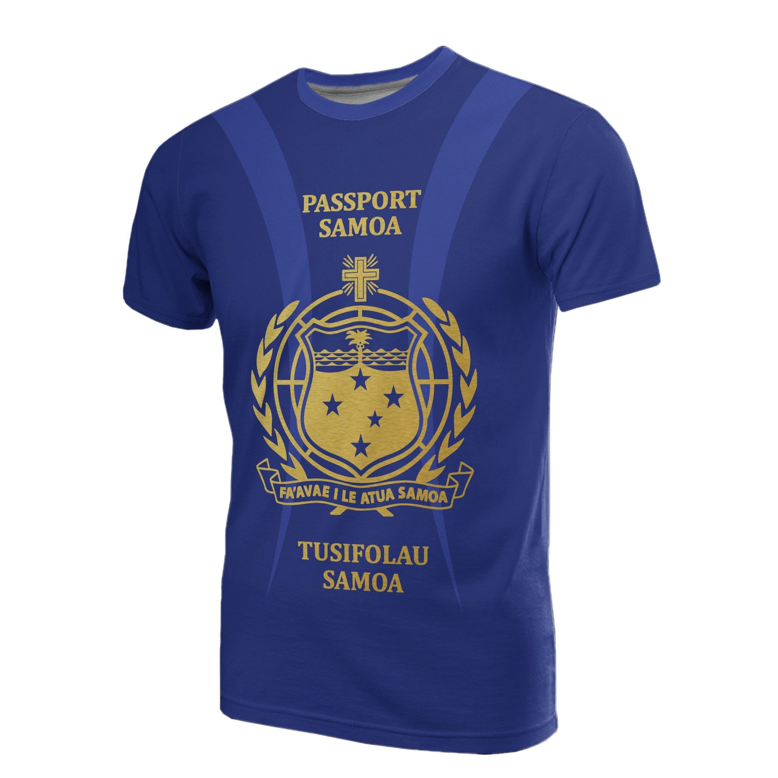 Samoa All Over Print T Shirt Passport Samoa Tusifolau Samoa Unisex Art - Polynesian Pride
