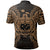 Samoa Polo Shirt Samoan Coat Of Arms Map Polynesian Tattoo Gold - Polynesian Pride