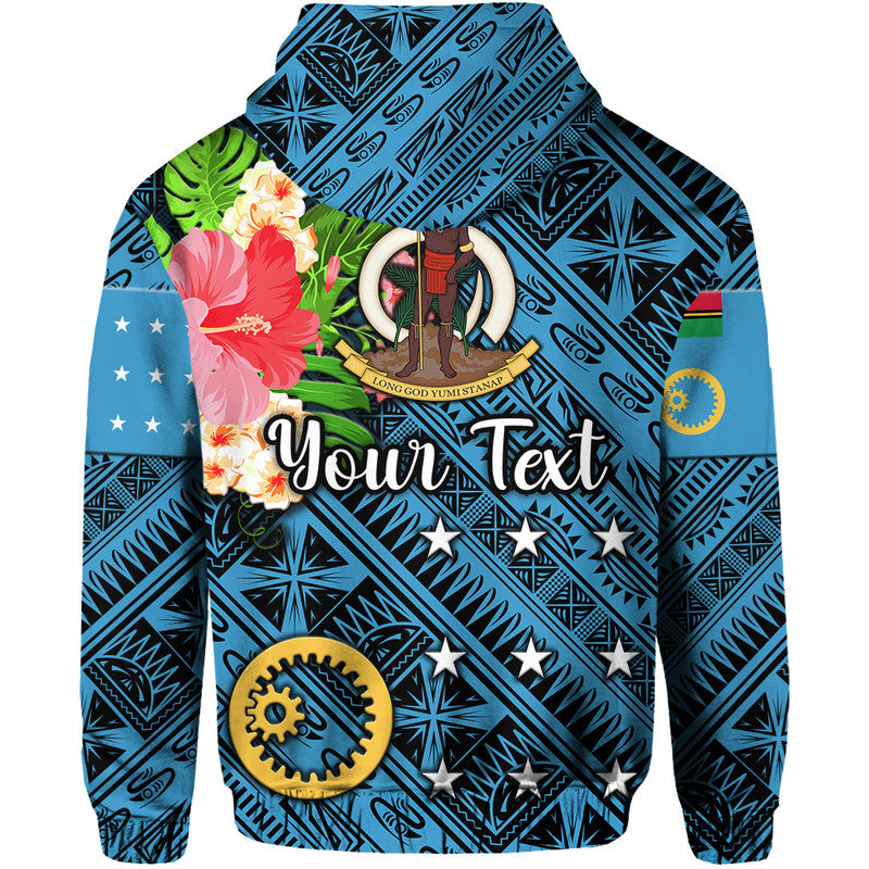 Custom Vanuatu Sanma Hoodie Independence Be Proud LT8 - Polynesian Pride