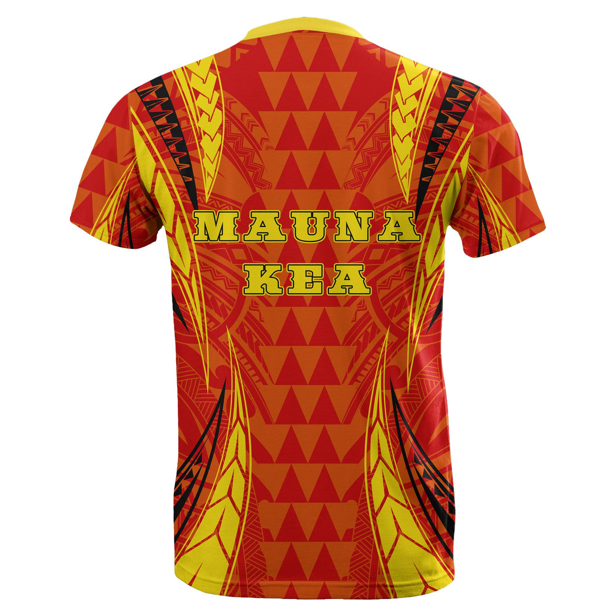 Hawaiian Mauna Kea Polynesian T shirt Valeria Style - Polynesian Pride