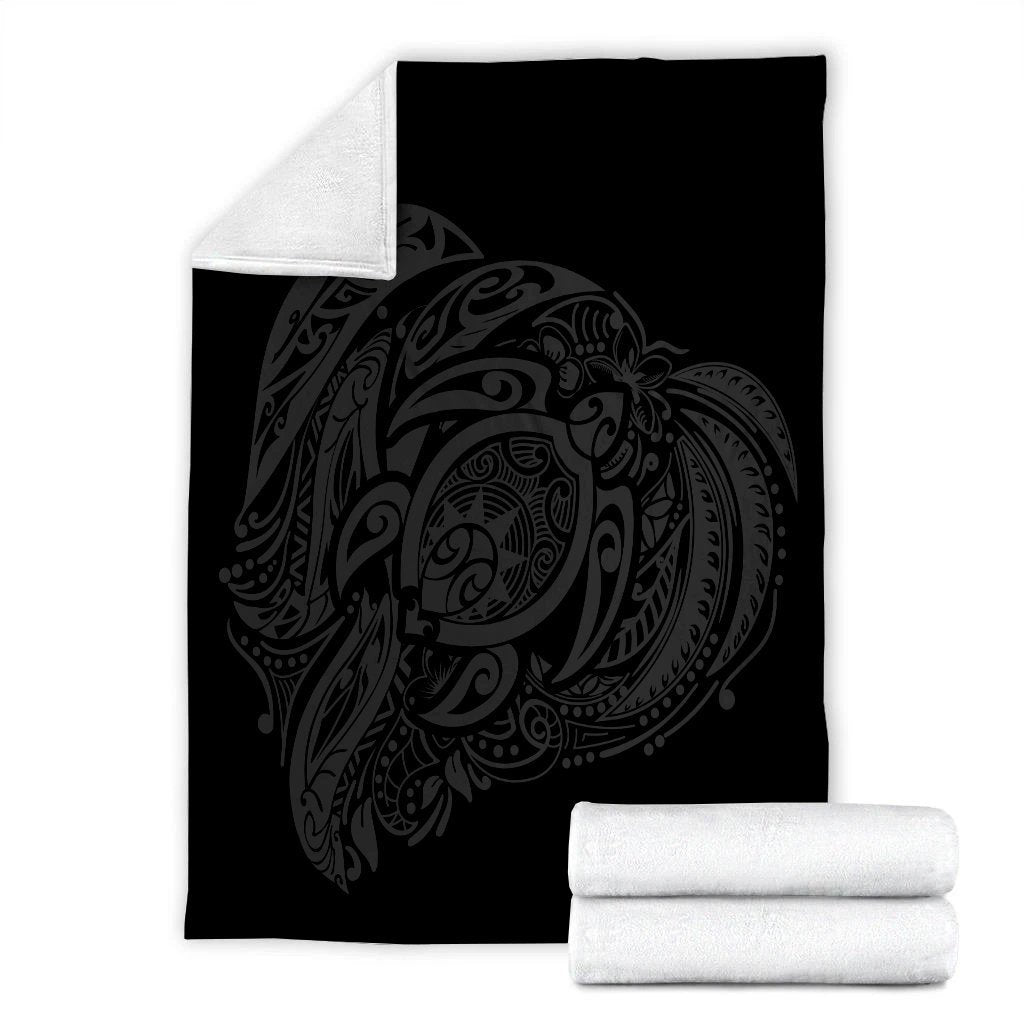 Simple Premium Blankets Gray AH - Polynesian Pride