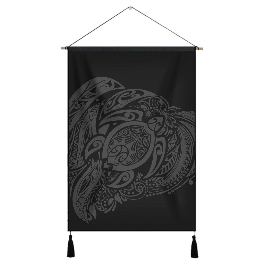 Simple Hanging Poster Gray AH Hanging Poster Cotton And Linen - Polynesian Pride