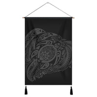 Simple Hanging Poster Gray AH Hanging Poster Cotton And Linen - Polynesian Pride