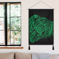 Simple Hanging Poster Green AH - Polynesian Pride
