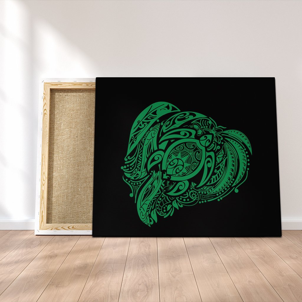 Simple Canvas Green AH Canvas Poly-cotton - Polynesian Pride