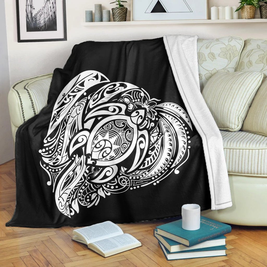 Simple Premium Blankets White AH White - Polynesian Pride