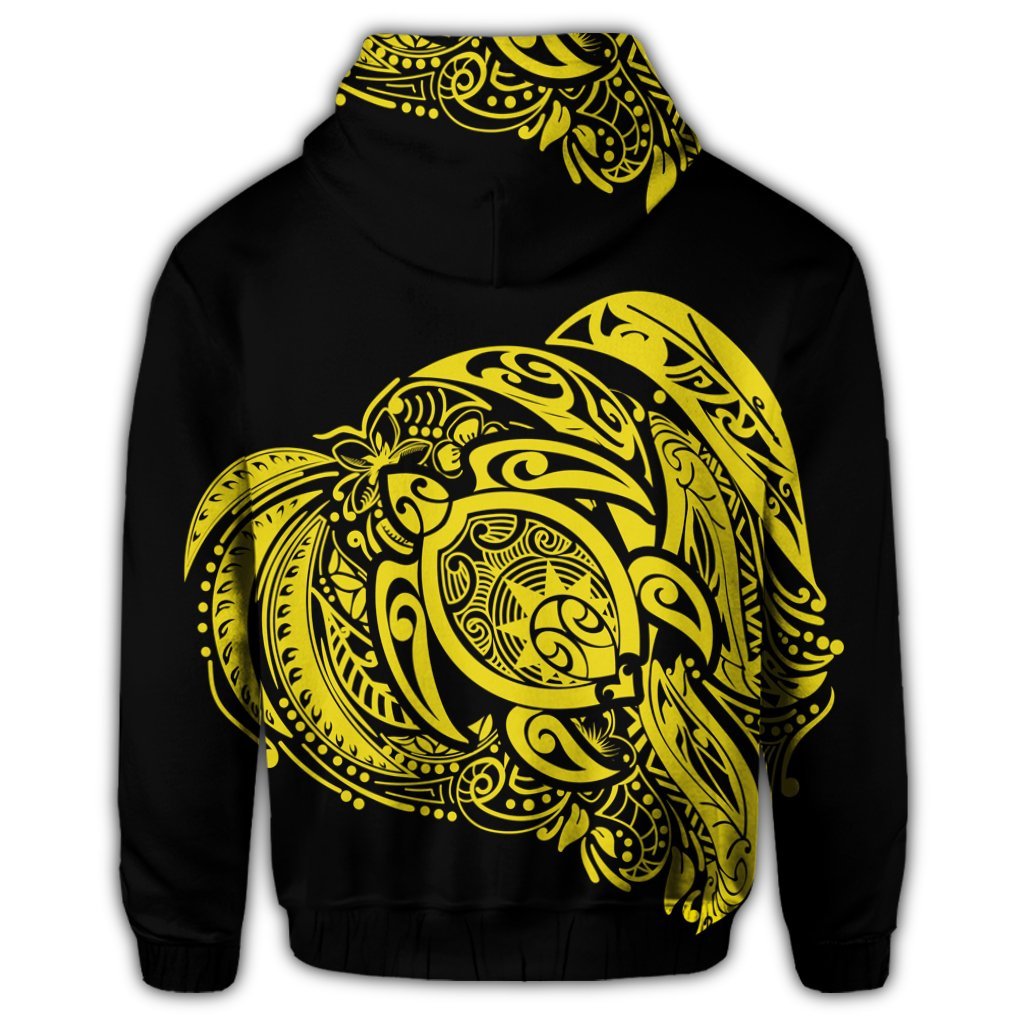 Simple Hoodie Yellow - Polynesian Pride