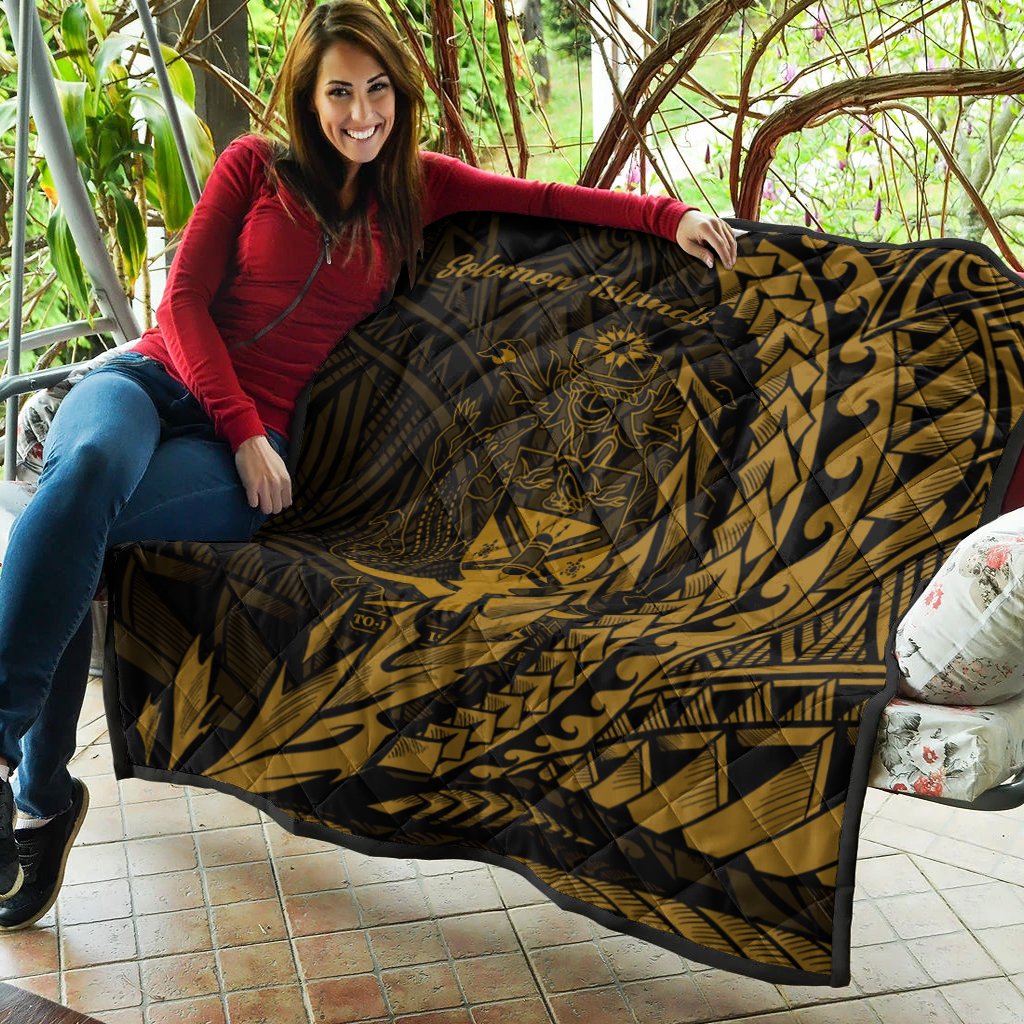 Solomon Islands Premium Quilt - Wings Style - Polynesian Pride
