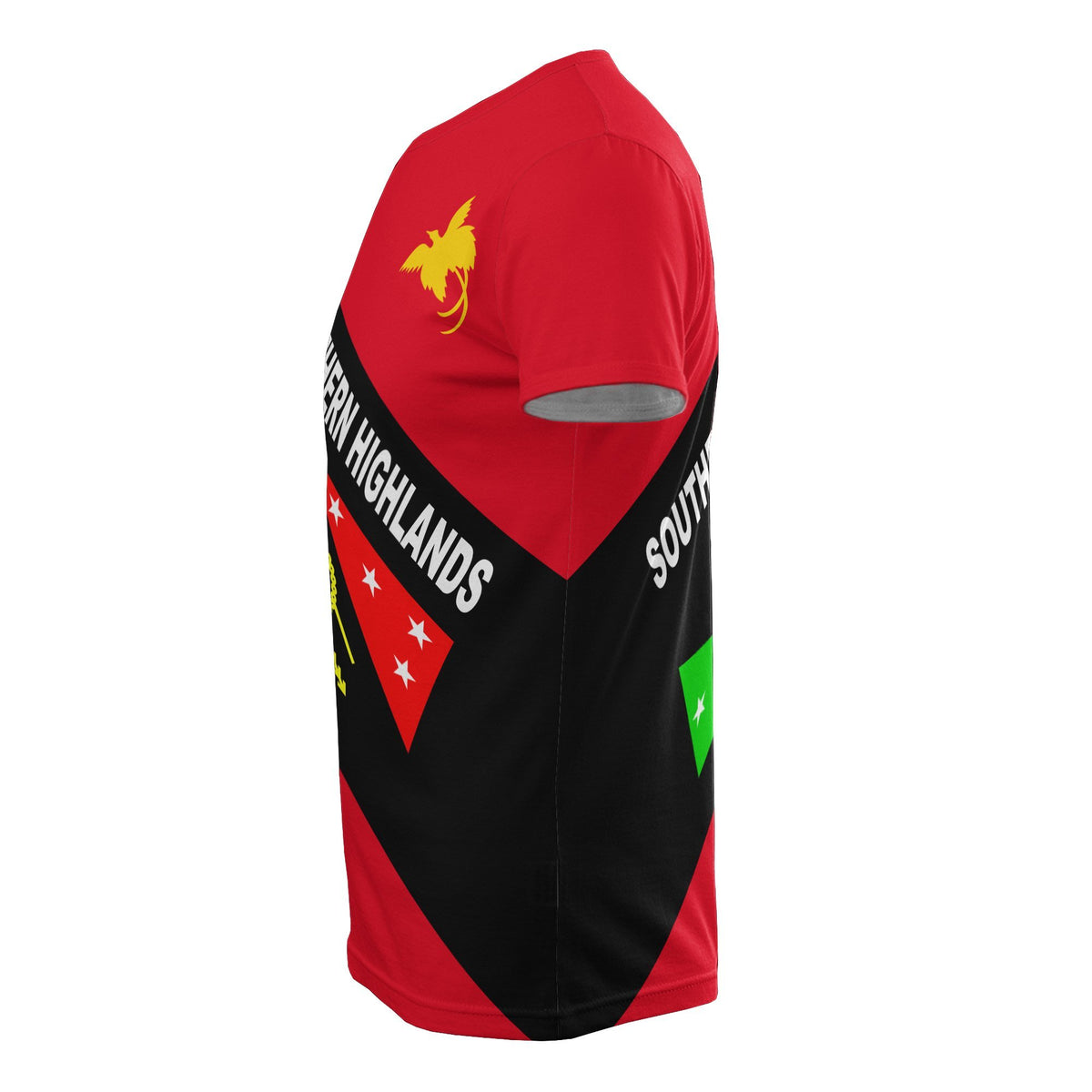 Papua New Guinea T Shirt PNG Flag Southern HighlAnds Province Flag - Polynesian Pride