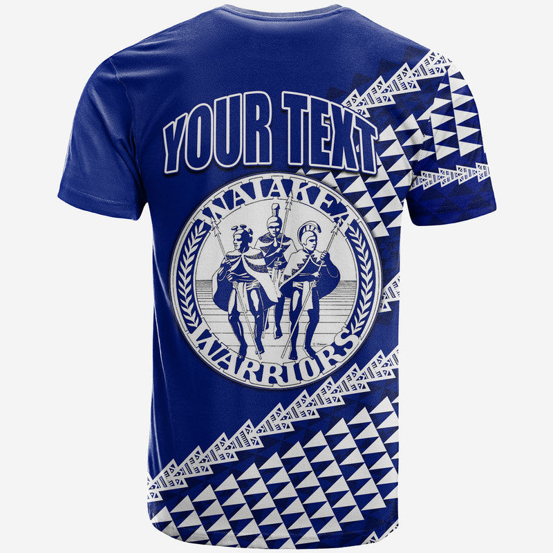 Custom Waiakea High School Hawaii T Shirt LT6 - Polynesian Pride