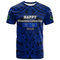 Micronesia Culture Day T Shirt Chuuk And Pohnpei LT6 LT6 Blue - Polynesian Pride