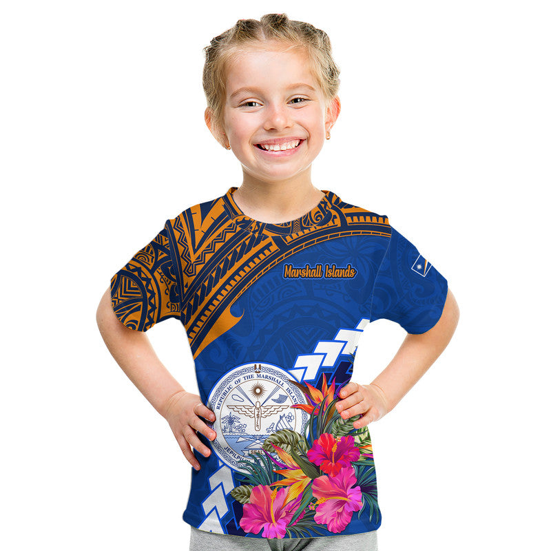 Custom Marshall Islands Coat of Arms T Shirt Polynesian Tropical LT9 - Polynesian Pride